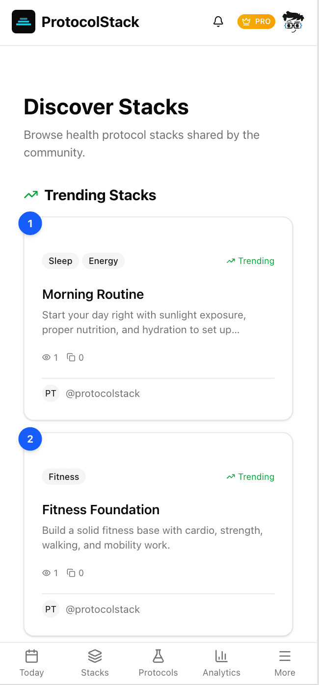 Discover protocols from the community